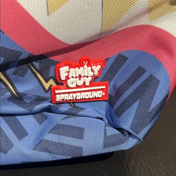 Sprayground Family Guy Multicolor Graphic Backpack